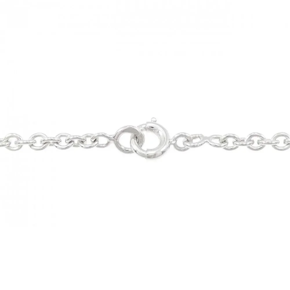 Hermes Au750 White Gold Diamond Necklace